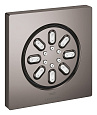 Боковой душ GROHE Rainshower Aqua, квадратный, 2 режима струи, темный графит глянцевый (26802A00) Боковой душ GROHE Rainshower Aqua, квадратный, 2 режима струи, темный графит глянцевый (26802A00)