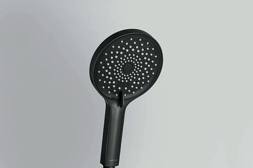 Душевая лейка Aquatek Лугано AQ2201MB черный матовый Душевая лейка Aquatek Лугано AQ2201MB черный матовый