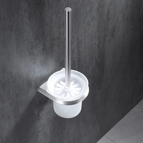 Ершик для унитаза ABBER Nord AA1532SP сатин Ершик для унитаза ABBER Nord AA1532SP сатин