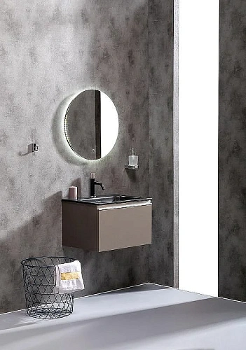 Тумба под раковину Armadi Art VALLESSI 60 Антрацит глянец 837-060-A glossy Тумба под раковину Armadi Art VALLESSI 60 Антрацит глянец 837-060-A glossy