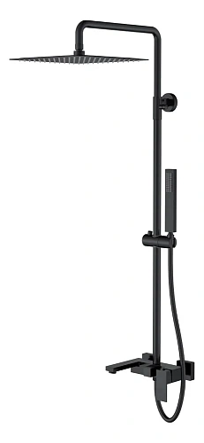 Душевая система Boheme Qubic Matt Black 478-B Душевая система Boheme Qubic Matt Black 478-B