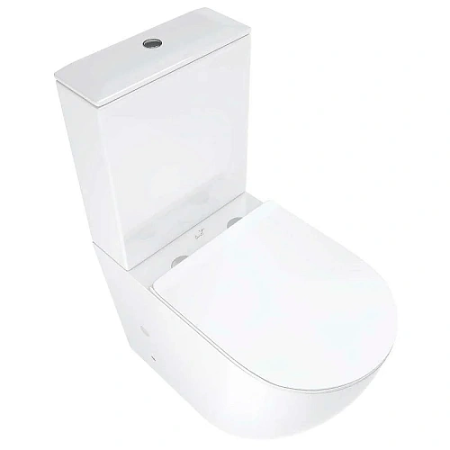 Унитаз напольный Ceruttispa BELLA CT8709 безободковый высокий, сиденье микролифт Унитаз напольный Ceruttispa BELLA CT8709 безободковый высокий, сиденье микролифт