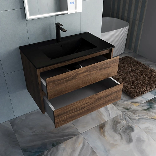 Тумба под раковину Vincea Gio 800 VMC-2G800CO подвесная, C.Oak Тумба под раковину Vincea Gio 800 VMC-2G800CO подвесная, C.Oak