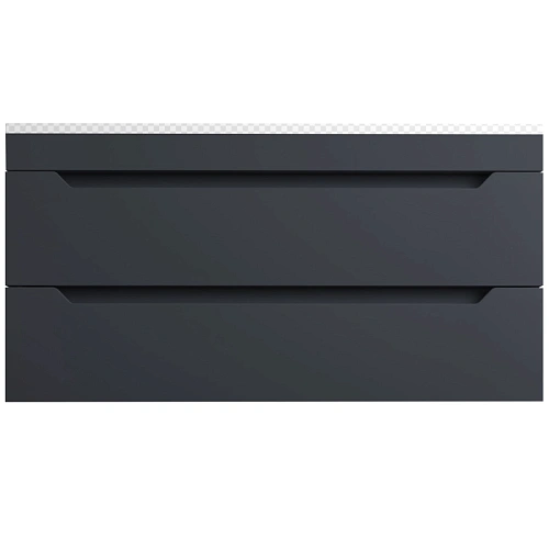 Тумба под раковину Style Line Остин 100 см ЛС-00002408 подвесная, графит Тумба под раковину Style Line Остин 100 см ЛС-00002408 подвесная, графит