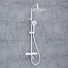 Картинка анонса товара «душевая система wasserkraft a188.254.155.wm thermo с термостатом белый»