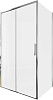 Картинка анонса товара «душевой уголок aquanet pleasure evo 110x80 ae65-110x80-ct профиль хром, прозрачное стекло»