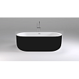 Детальная картинка товара «ванна отдельностоящая black&amp;white sb109 black акриловая 109sbbl»