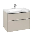 Тумба под раковину Villeroy & Boch Subway 3.0 с подсветкой Cashmere Grey / Cashmere Grey C574L0VN Тумба под раковину Villeroy & Boch Subway 3.0 с подсветкой Cashmere Grey / Cashmere Grey C574L0VN