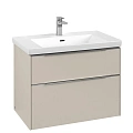 Тумба под раковину Villeroy & Boch Subway 3.0 с подсветкой Cashmere Grey / Cashmere Grey C574L0VN Тумба под раковину Villeroy & Boch Subway 3.0 с подсветкой Cashmere Grey / Cashmere Grey C574L0VN