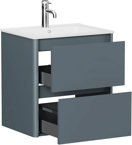 Тумба под раковину Allen Brau Gravity 60 1.370008.BGM синий матовый Тумба под раковину Allen Brau Gravity 60 1.370008.BGM синий матовый