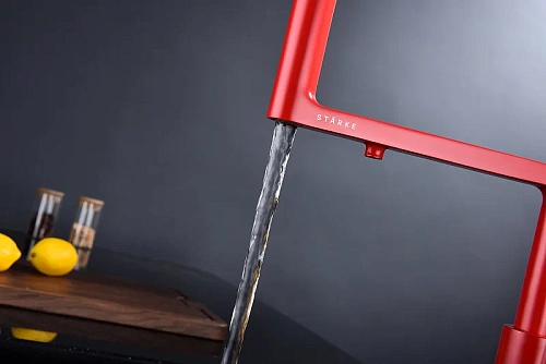 Смеситель для кухни Paulmark Tornado пламя To213402-FI Смеситель для кухни Paulmark Tornado пламя To213402-FI