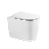 Картинка анонса товара «унитаз приставной belbagno prado bb10150cb/bb10150sc безободковый с сиденьем»