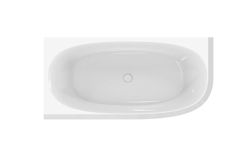 Акриловая ванна CEZARES CZR-LUX-CORNER-165-80-58-L угловая левосторонняя Акриловая ванна CEZARES CZR-LUX-CORNER-165-80-58-L угловая левосторонняя