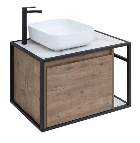 Тумба под раковину Aquanet Nova Lite Loft 75 L дуб рустикальный 00261658 Тумба под раковину Aquanet Nova Lite Loft 75 L дуб рустикальный 00261658