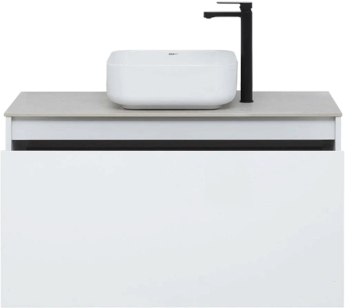 Тумба под раковину Aquanet Nova Lite 100 белый (1 ящик) 00242580 Тумба под раковину Aquanet Nova Lite 100 белый (1 ящик) 00242580