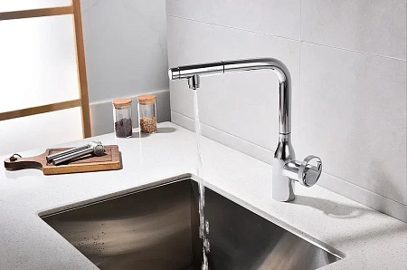 Смеситель для кухни Paulmark Urban хром Ur213104-CR Смеситель для кухни Paulmark Urban хром Ur213104-CR