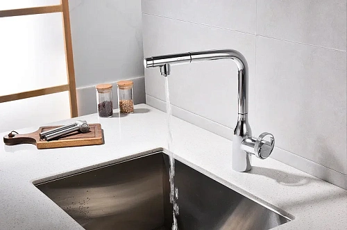 Смеситель для кухни Paulmark Urban хром Ur213104-CR Смеситель для кухни Paulmark Urban хром Ur213104-CR