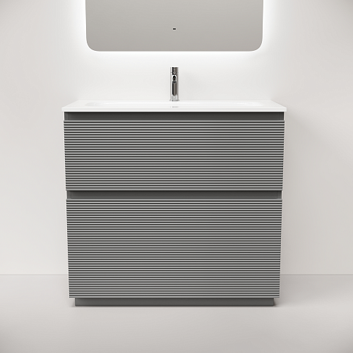 Тумба под раковину SANCOS Folk Floor FL90FES 890х445х850 Ergraut soft, напольная Тумба под раковину SANCOS Folk Floor FL90FES 890х445х850 Ergraut soft, напольная