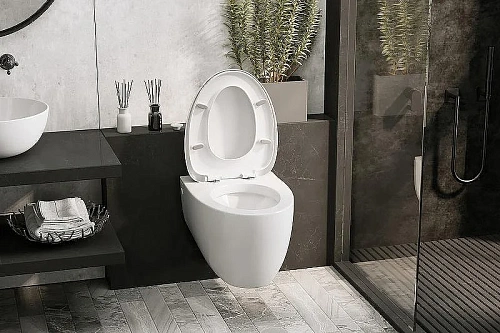 Комплект унитаза ABBER Bequem AC1107P белый с импульсным смывом с инсталляцией AC0101P Комплект унитаза ABBER Bequem AC1107P белый с импульсным смывом с инсталляцией AC0101P