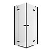 Душевой уголок NEW TRENDY REFLEXA BLACK 120x100x200 EXK-4994 черный