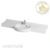 Раковина Aquaton Отель 5/150 1A70133NOT010 с навесами Раковина Aquaton Отель 5/150 1A70133NOT010 с навесами