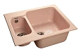 Кухонная мойка GranFest Standart S-615 K св-роз светло-розовый Кухонная мойка GranFest Standart S-615 K св-роз светло-розовый