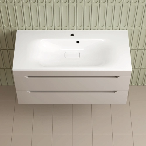 Тумба под раковину Style Line Остин 100 см ЛС-00002409 подвесная, крем Тумба под раковину Style Line Остин 100 см ЛС-00002409 подвесная, крем