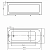 Акриловая ванна Aquatek Мия прямоугольная 160x70 см MIY160-0000001 Акриловая ванна Aquatek Мия прямоугольная 160x70 см MIY160-0000001