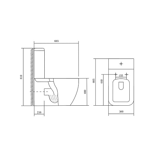 Унитаз напольный Aquatek ЛИБРА AQ1263-00 665x360x810 безободковый с бачком тонкое сиденье Унитаз напольный Aquatek ЛИБРА AQ1263-00 665x360x810 безободковый с бачком тонкое сиденье