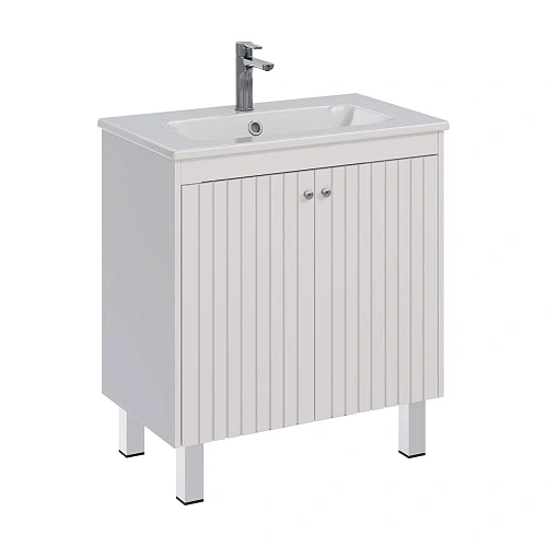 Тумба под раковину Lemark ROMANCE 80 см подвесная/напольная, белый LM07R80T Тумба под раковину Lemark ROMANCE 80 см подвесная/напольная, белый LM07R80T