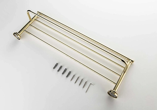 Полотенцедержатель Aquatek КЛАССИК AQ4515PG золото полированное Полотенцедержатель Aquatek КЛАССИК AQ4515PG золото полированное