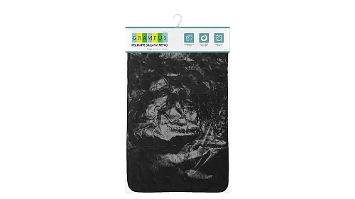 Коврик Grampus GR-3204L, черный, 50х80 см Коврик Grampus GR-3204L, черный, 50х80 см