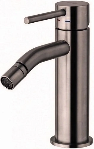 Смеситель для биде Paffoni Light LIG131NKNSP никель черный, брашированный Смеситель для биде Paffoni Light LIG131NKNSP никель черный, брашированный