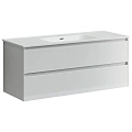 Тумба под раковину Sancos Cento CN120-1W белый глянец Тумба под раковину Sancos Cento CN120-1W белый глянец