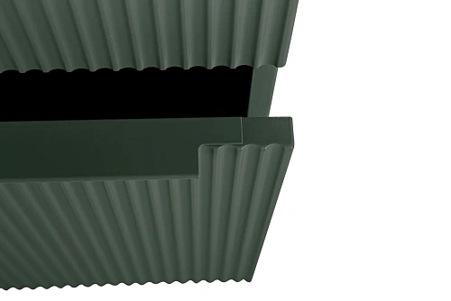 Шкаф-пенал CEZARES PREMIUM 55510 Plisse Verde opaco подвесной, реверсивный Шкаф-пенал CEZARES PREMIUM 55510 Plisse Verde opaco подвесной, реверсивный