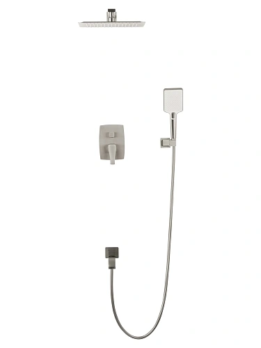 Душевая система Wonzon & Woghand FLEX встраиваемая, брашированный никель (WW-88939072-BN) Душевая система Wonzon & Woghand FLEX встраиваемая, брашированный никель (WW-88939072-BN)