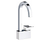 Картинка анонса товара «смеситель для кухни wasserkraft aller 1067white белый/хром»