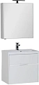 Комплект мебели Aquanet Латина 70 белый (2 ящика) 00180123 Комплект мебели Aquanet Латина 70 белый (2 ящика) 00180123