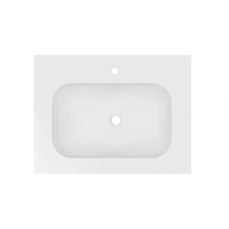 Раковина Vincea Elise VCB-4EL800MW, Corian белый матовый Раковина Vincea Elise VCB-4EL800MW, Corian белый матовый
