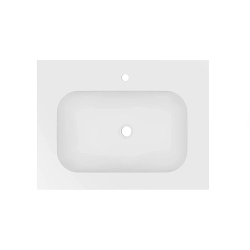 Раковина Vincea Elise VCB-4EL800MW, Corian белый матовый Раковина Vincea Elise VCB-4EL800MW, Corian белый матовый