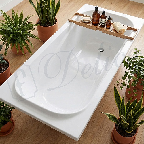 Ванна из искусственного камня Delice Triumph 180х80 DLR330012-M матовая Ванна из искусственного камня Delice Triumph 180х80 DLR330012-M матовая