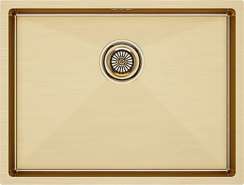 Кухонная мойка Paulmark NEXT 58 UNI, PM215844-BG, брашированное золото, 580х440мм 1,2мм Кухонная мойка Paulmark NEXT 58 UNI, PM215844-BG, брашированное золото, 580х440мм 1,2мм