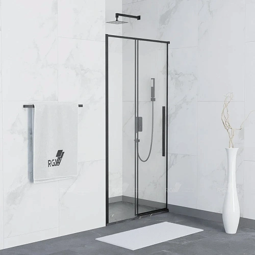 Душевая дверь RGW Stilvoll SV-12B 1100 мм Easy Clean черный 32321211-14 Душевая дверь RGW Stilvoll SV-12B 1100 мм Easy Clean черный 32321211-14