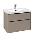 Тумба под раковину Villeroy & Boch Subway 3.0 Taupe / Taupe C57401VM Тумба под раковину Villeroy & Boch Subway 3.0 Taupe / Taupe C57401VM