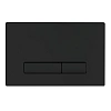 Клавиша смыва BelBagno GENOVA черный матовый Tocco Morbido BB021-GV-NERO.M