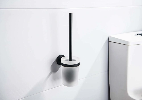 Ершик для унитаза Aquatek ЕВРОПА AQ4110MB черный матовый Ершик для унитаза Aquatek ЕВРОПА AQ4110MB черный матовый