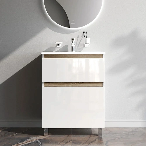 Тумба под раковину AM.PM X-Joy M85AFSX0652WG напольная, 65 см, белый Тумба под раковину AM.PM X-Joy M85AFSX0652WG напольная, 65 см, белый