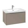 Тумба под раковину Villeroy & Boch Subway 3.0 с подсветкой Taupe / Taupe C573L0VM Тумба под раковину Villeroy & Boch Subway 3.0 с подсветкой Taupe / Taupe C573L0VM