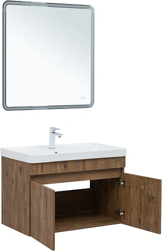 Тумба под раковину Aquanet Оптима 80 00344797 дуб рустикальный Тумба под раковину Aquanet Оптима 80 00344797 дуб рустикальный