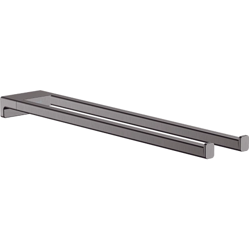 Полотенцедержатель Hansgrohe AddStoris 41770340, шлифованный черный хром Полотенцедержатель Hansgrohe AddStoris 41770340, шлифованный черный хром